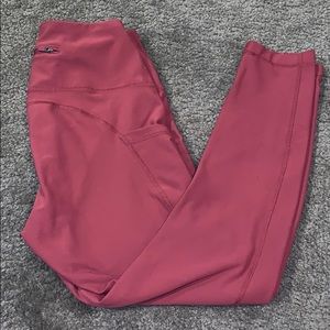 Hot Pink Athletic Leggings